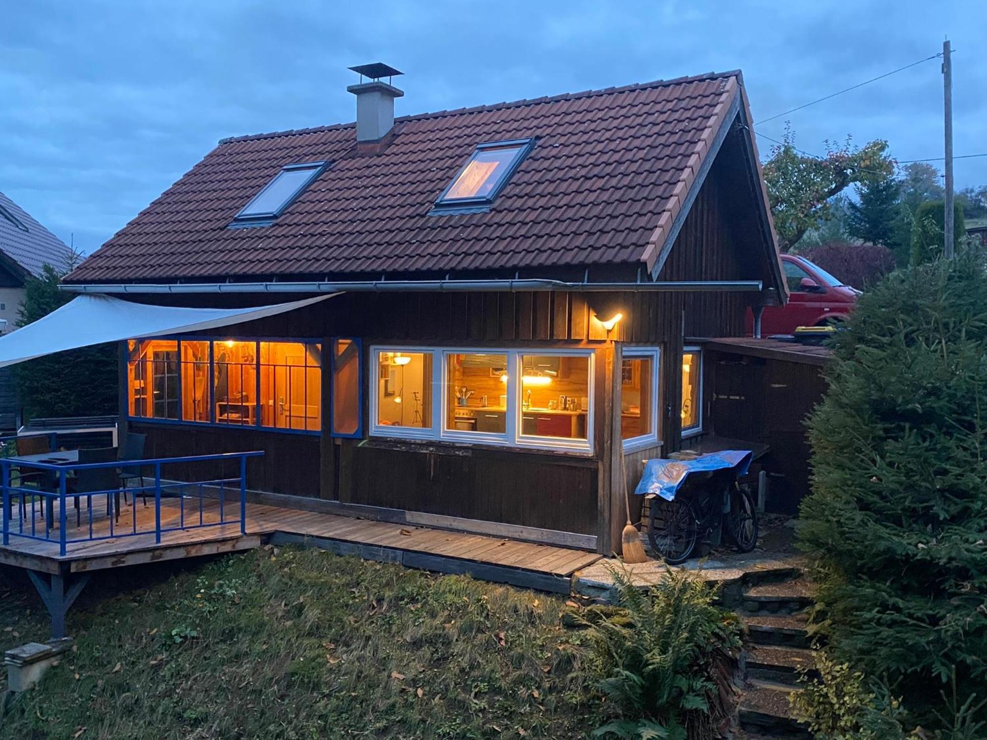 Kletterhütte Sächsische Schweiz Ferienhaus Hohnstein